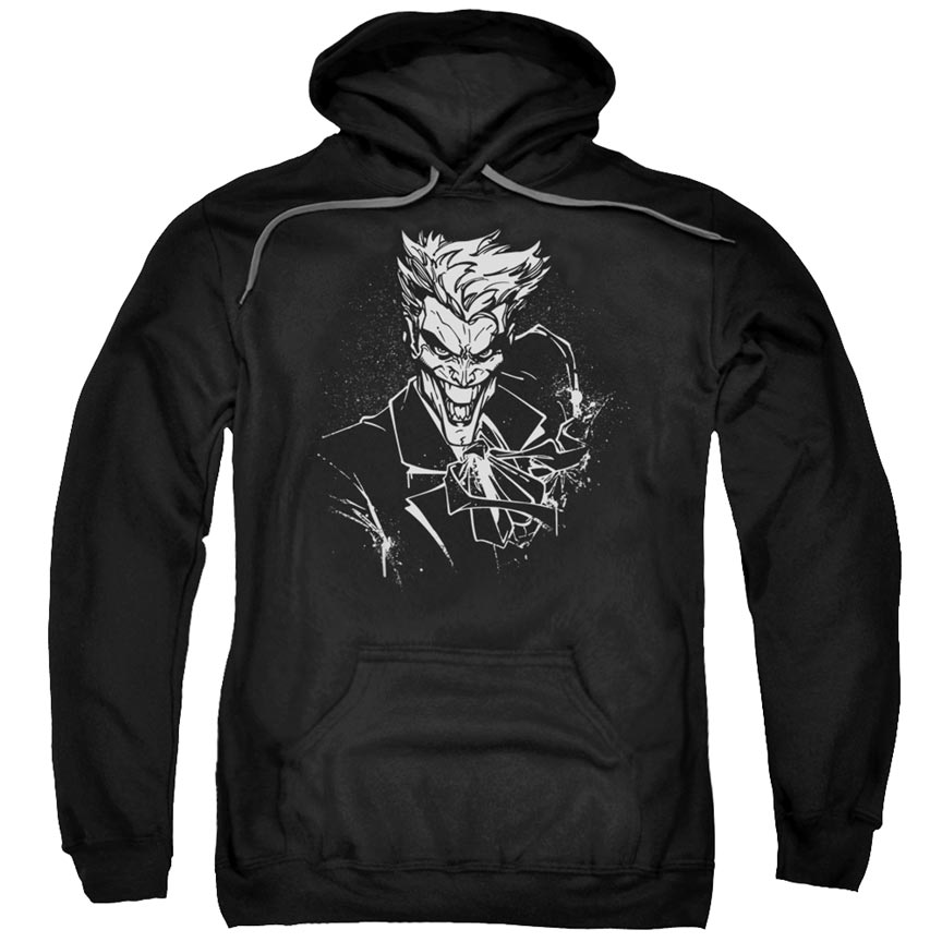 Batman Arkham Knight Pull Over Hoodie Dark Knight Adult Black M